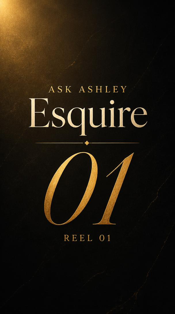 Ask Ashley · Reel 01